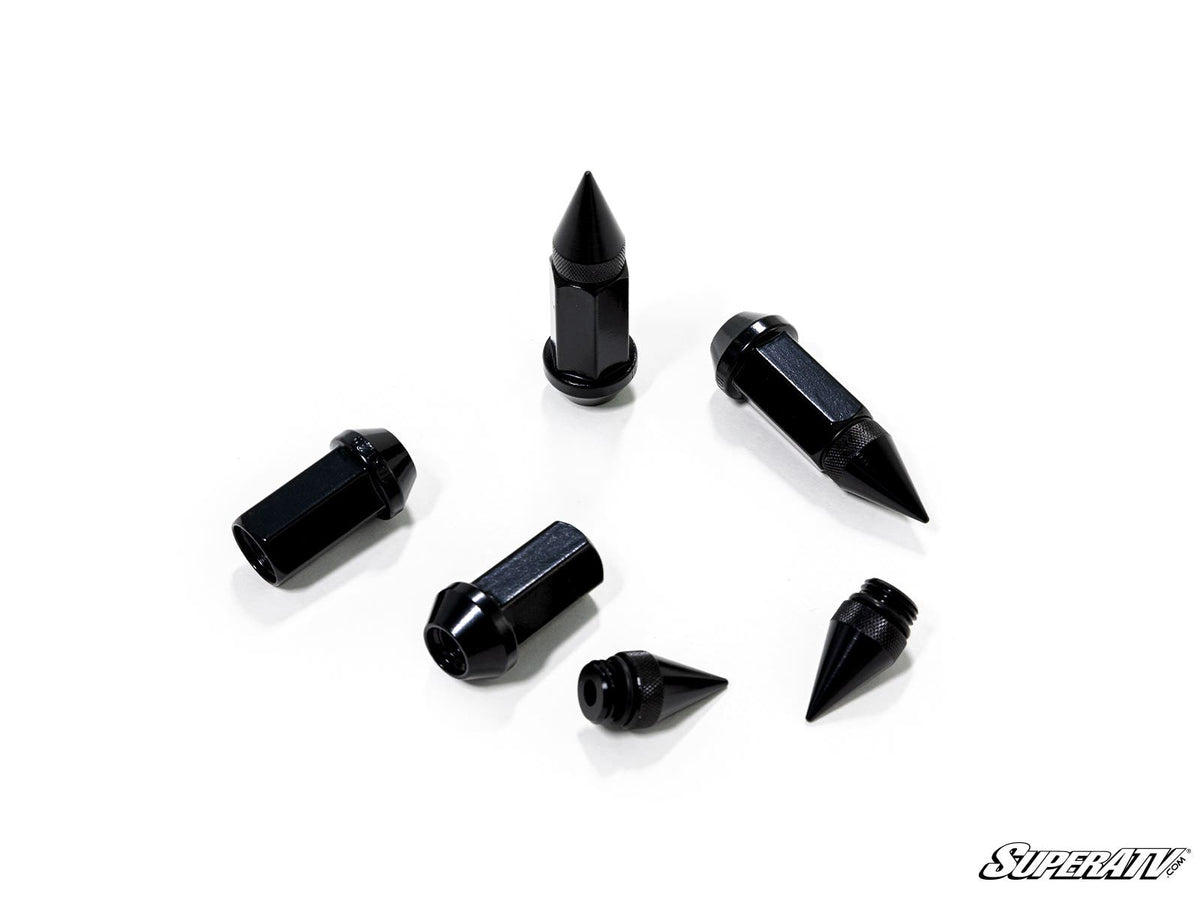 Spiked Lug Nuts for RZR Pro XP and RZR Pro XP 4 and RZR RS1 and RZR S 1000 and RZR S 800 and RZR S 900 and RZR S4 1000 and RZR XP 1000 and RZR XP 4 1000 and RZR XP 4 900 and RZR XP Turbo and RZR XP 4 Turbo and RZR XP Turbo S and RZR XP 4 Turbo S and RZR XP 900 and RZR 4 800 and RZR 4 900 and RZR 570 and RZR 800 and RZR 900 and Maverick X3 and Commander