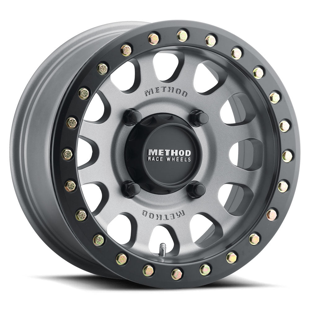 Method 401 | UTV Beadlock | Titanium - Matte Black Ring