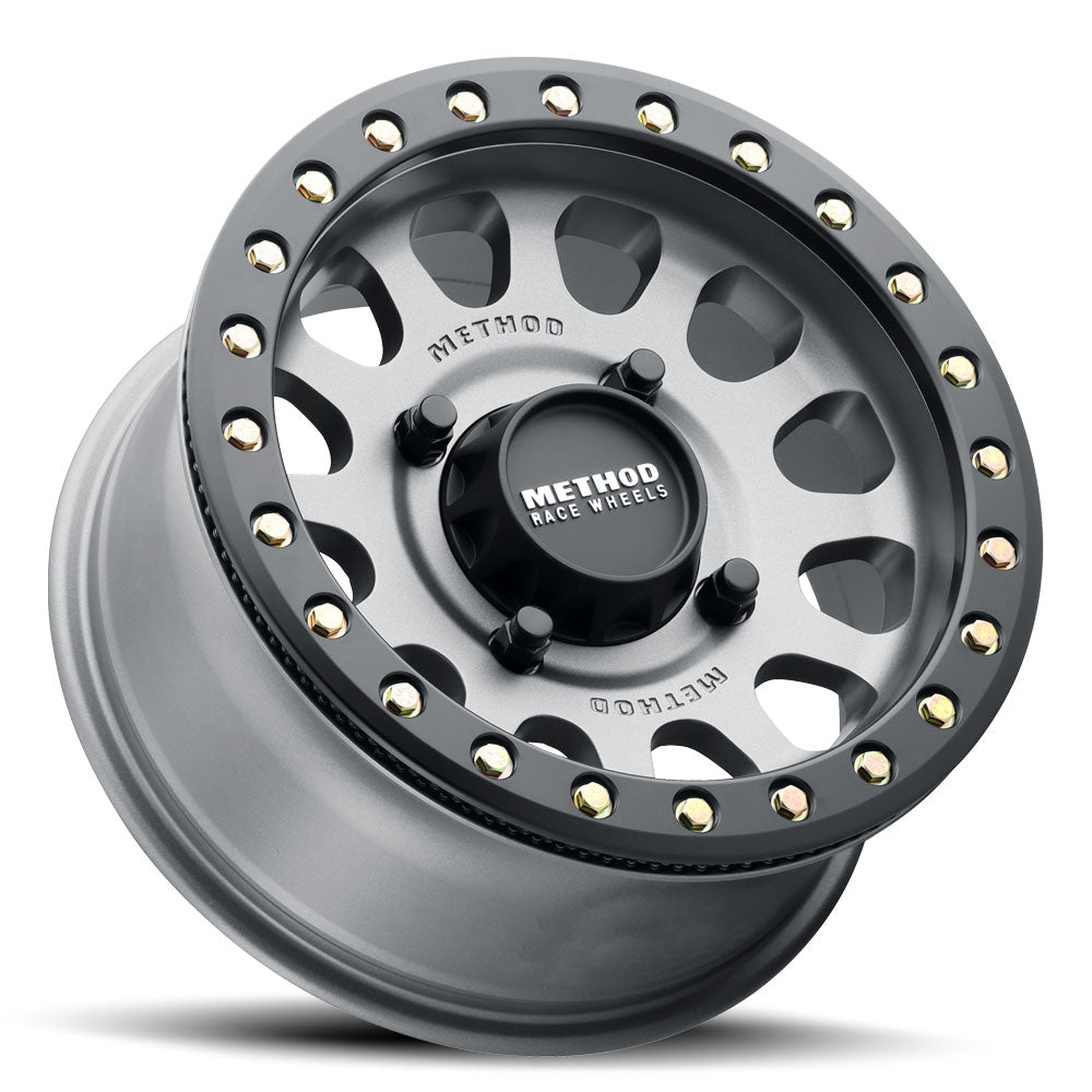 Method 401 | UTV Beadlock | Titanium - Matte Black Ring - view 3