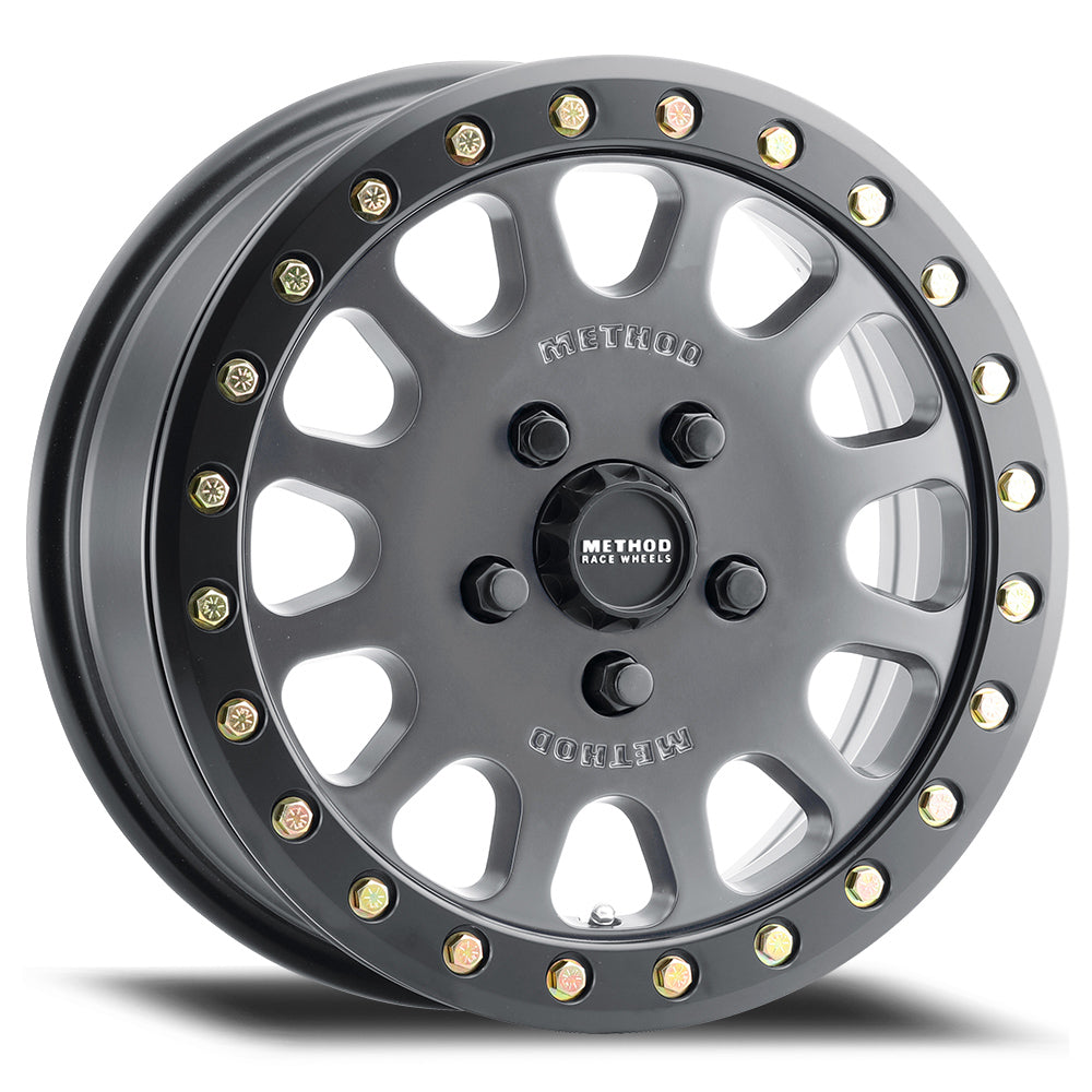 Method 401 | UTV Beadlock | Titanium - Matte Black Ring - view 4