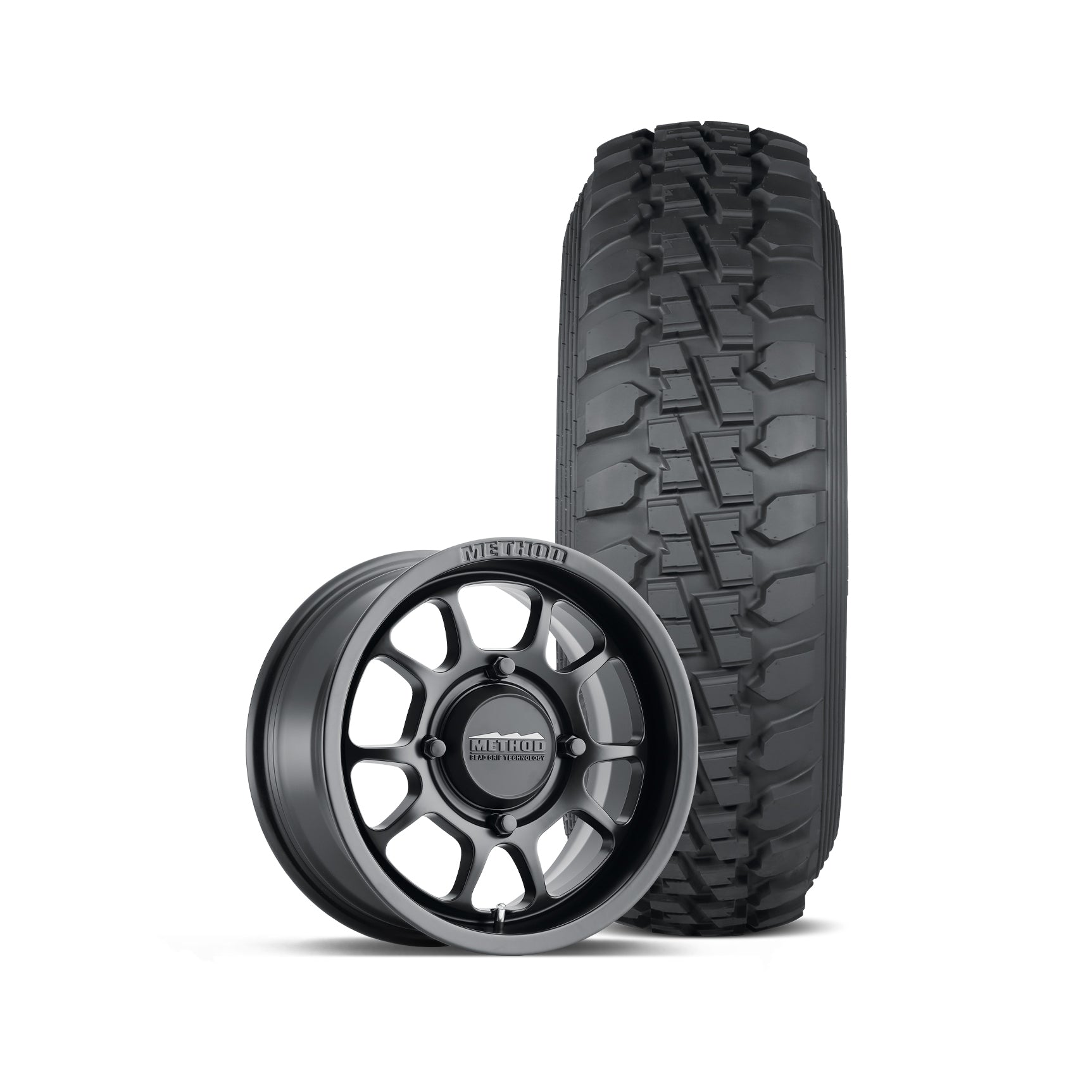 Method 409 Bead Grip | Matte Black + Tensor DS - view 2