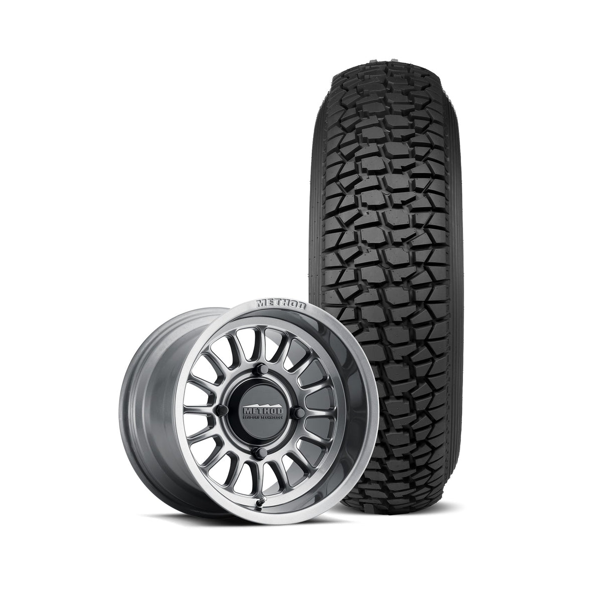Method 411 Bead Grip | Gloss Titanium + Regulator 2