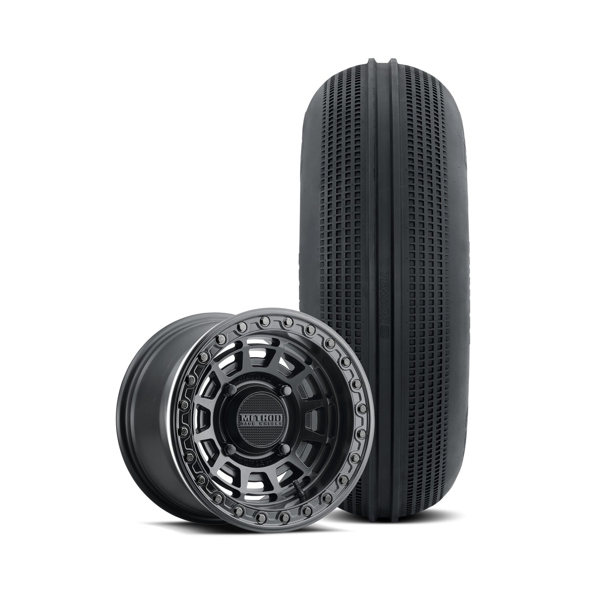 Method 415 Beadlock | Double Black + Tensor SS 33 Front