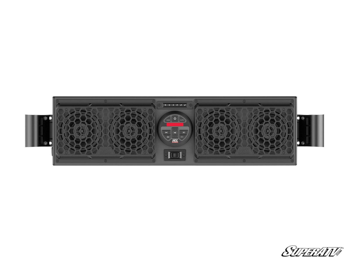 MTX MUDSYS31 4-Speaker UTV Sound System for RZR Pro R and RZR Pro R 4 and RZR Pro XP and RZR Pro XP 4 and RZR S 1000 and RZR S 900 and RZR S4 1000 and RZR Turbo R and RZR Turbo R 4 and RZR XP and RZR XP 4 and RZR XP 1000 and RZR XP 4 1000 and RZR XP Turbo and RZR XP 4 Turbo and RZR XP Turbo S and RZR XP 4 Turbo S and RZR 4 900 and RZR 900 and Commander