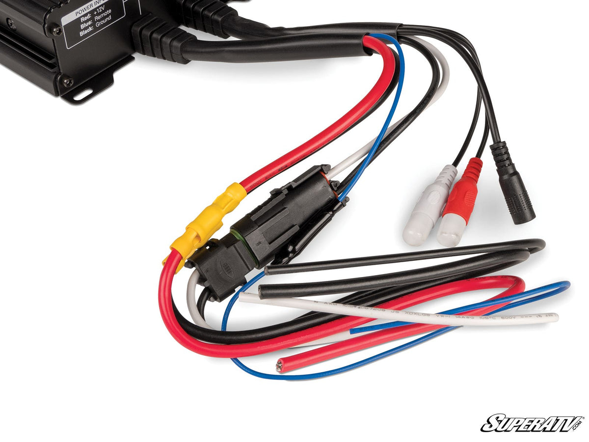 MTX MUD600-1 UTV Subwoofer Amplifier for RZR Pro R and RZR Pro R 4 and RZR Pro S and RZR Pro S 4 and RZR Pro XP and RZR Pro XP 4 and RZR RS1 and RZR S 1000 and RZR S 800 and RZR S 900 and RZR S4 1000 and RZR Trail 900 and RZR Trail S 900 and RZR Trail S 1000 and RZR Turbo R and RZR Turbo R 4 and RZR XP and RZR XP 4 and RZR XP 1000 and RZR XP 4 1000 and RZR XP 4 900 and RZR XP Turbo and RZR XP 4 Turbo and RZR XP Turbo S and RZR XP 4 Turbo S and RZR XP S and RZR XP 900 and RZR 4 800 and RZR 4 900 and RZR 570 