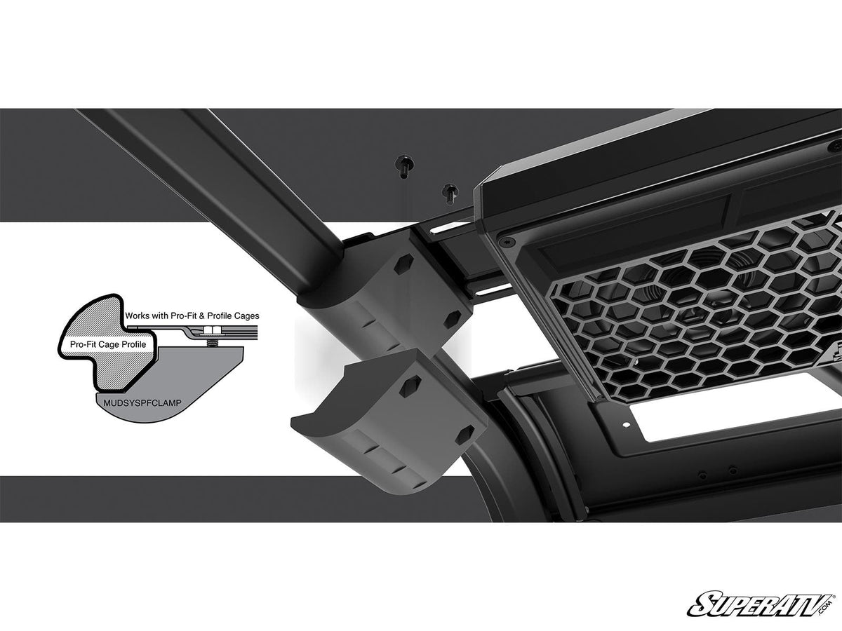 MTX MUDSYS31 4-Speaker UTV Sound System for RZR Pro R and RZR Pro R 4 and RZR Pro XP and RZR Pro XP 4 and RZR S 1000 and RZR S 900 and RZR S4 1000 and RZR Turbo R and RZR Turbo R 4 and RZR XP and RZR XP 4 and RZR XP 1000 and RZR XP 4 1000 and RZR XP Turbo and RZR XP 4 Turbo and RZR XP Turbo S and RZR XP 4 Turbo S and RZR 4 900 and RZR 900 and Commander