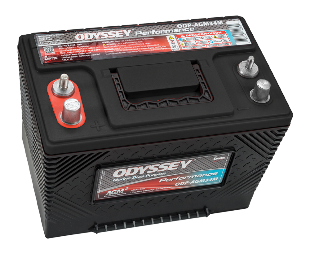 ODP-AGM34M | Odyssey battery and electrical product