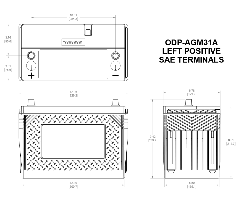 ODP-AGM31A | Odyssey battery and electrical product - image 2