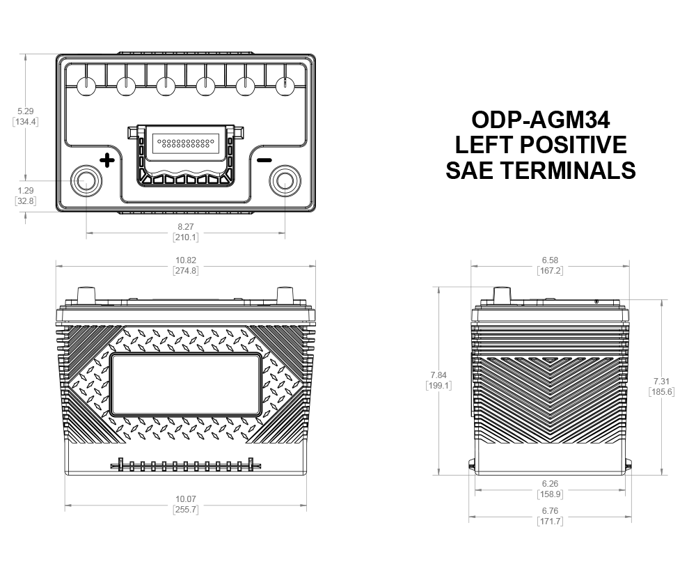 ODP-AGM34 | Odyssey battery and electrical product - image 2