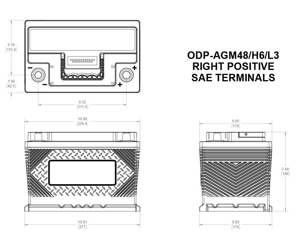 ODP-AGM48 H6 L3 | Odyssey battery and electrical product - image 2