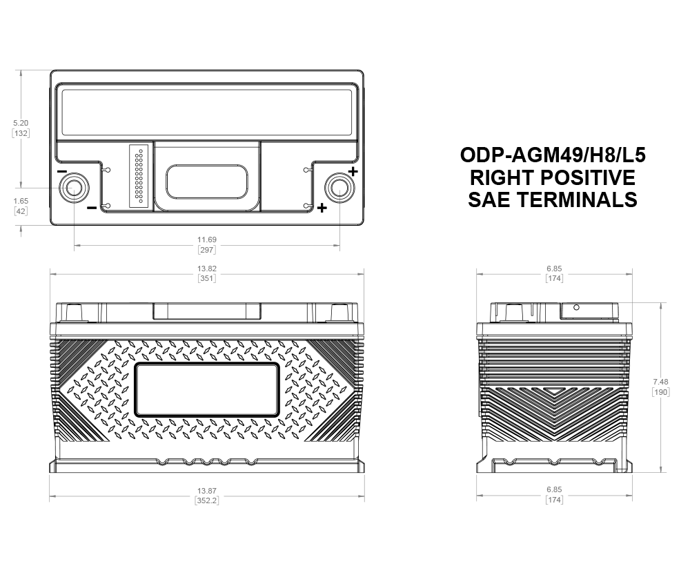 ODP-AGM49 H8 L5 | Odyssey battery and electrical product - image 2