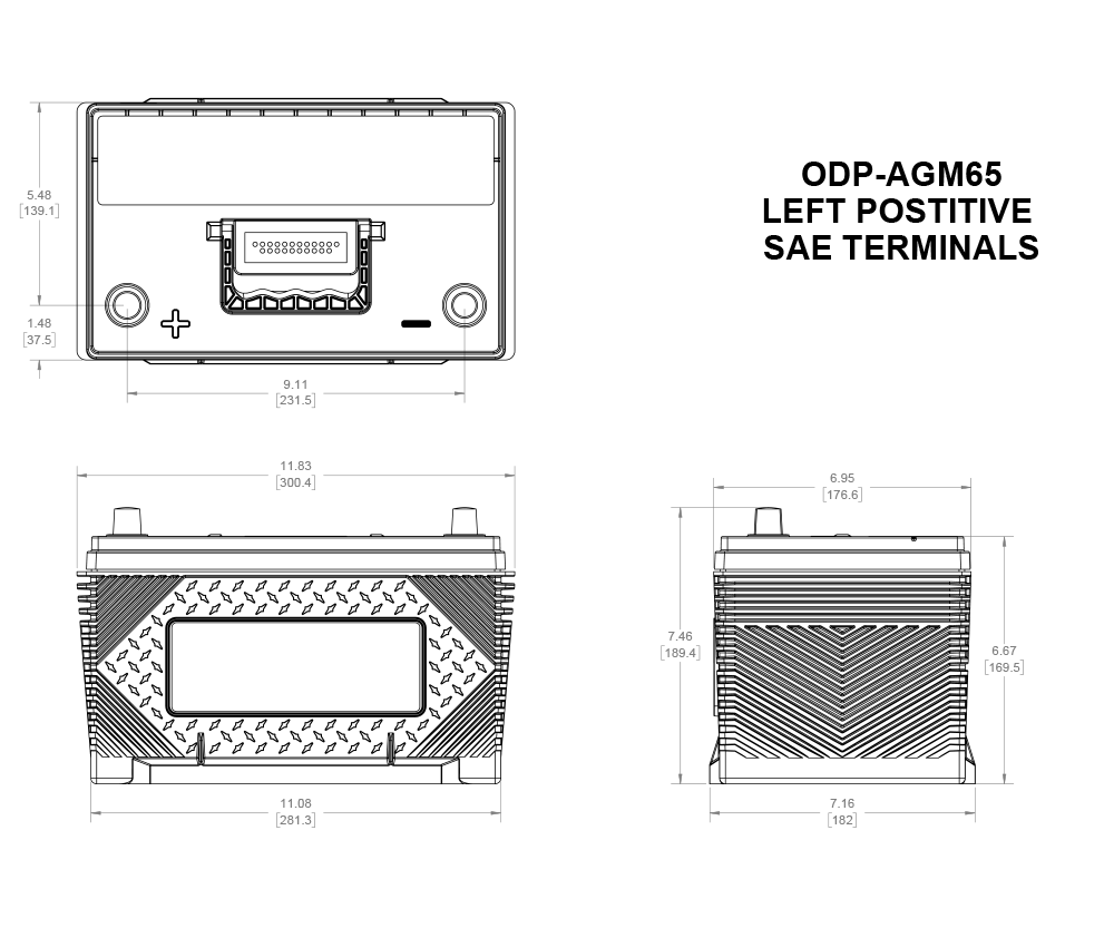 ODP-AGM65 | Odyssey battery and electrical product - image 2