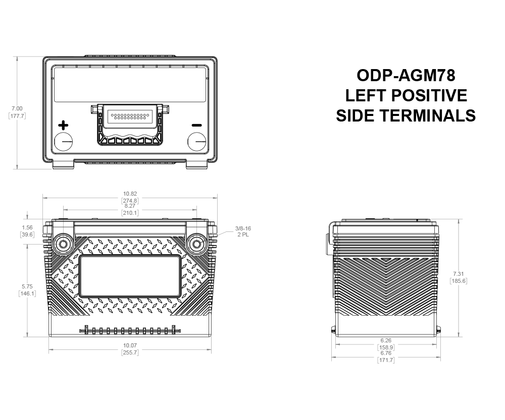 ODP-AGM78 | Odyssey battery and electrical product - image 2