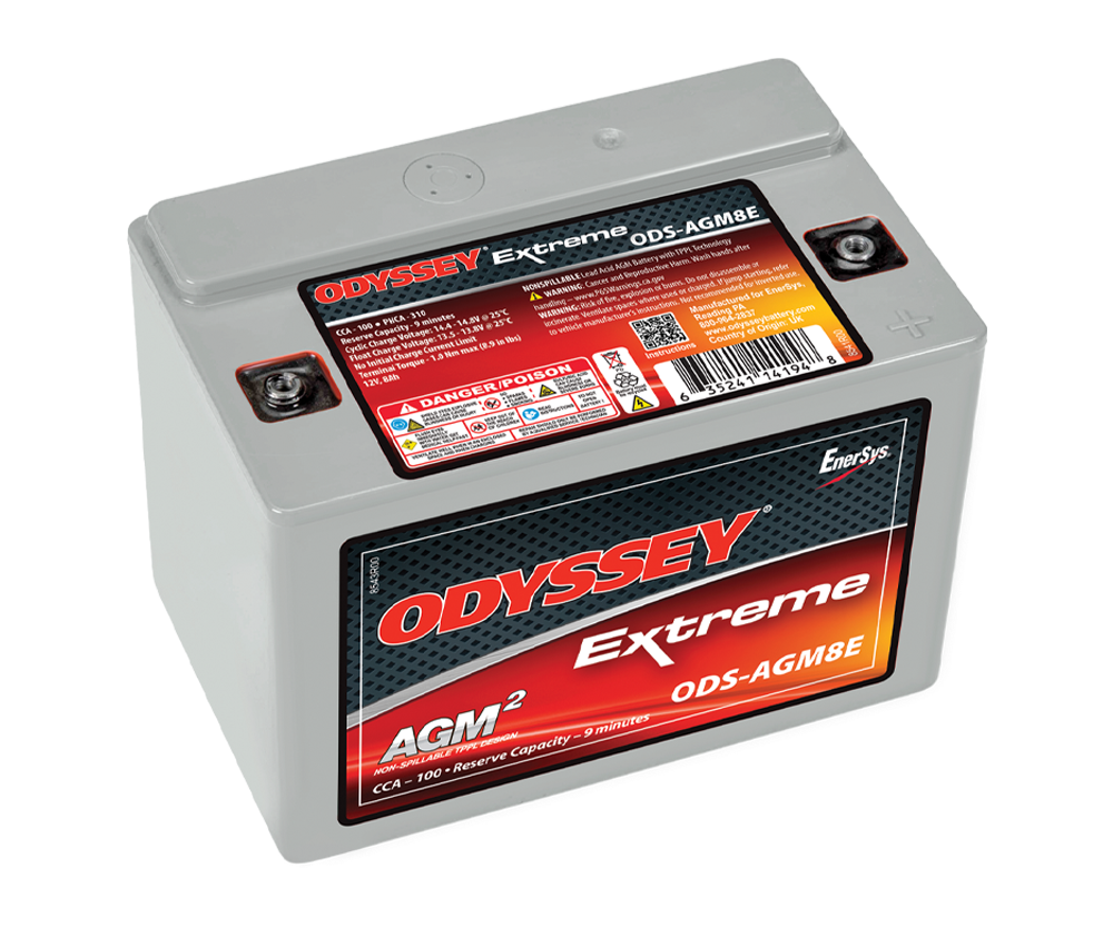 ODS-AGM8E | Odyssey battery and electrical product