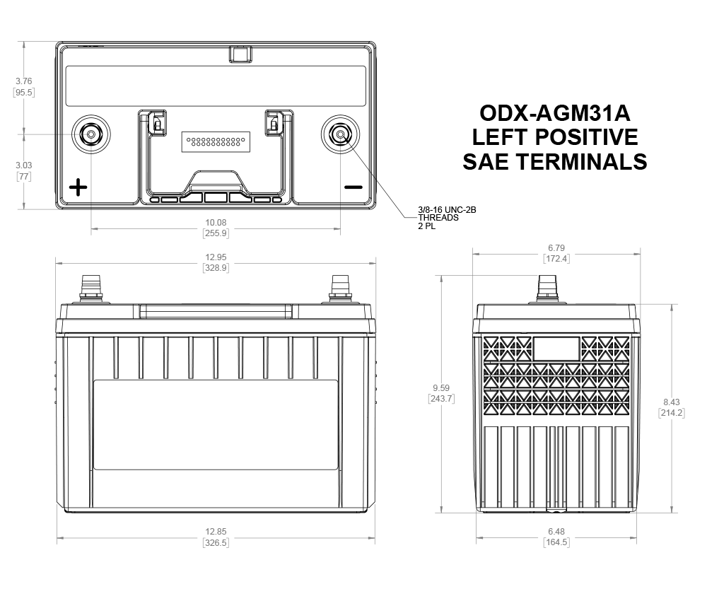 ODX-AGM31A | Odyssey battery and electrical product - image 2