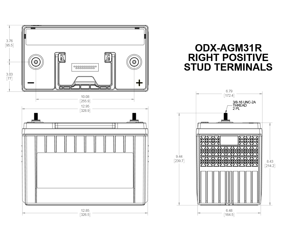 ODX-AGM31R | Odyssey battery and electrical product - image 2