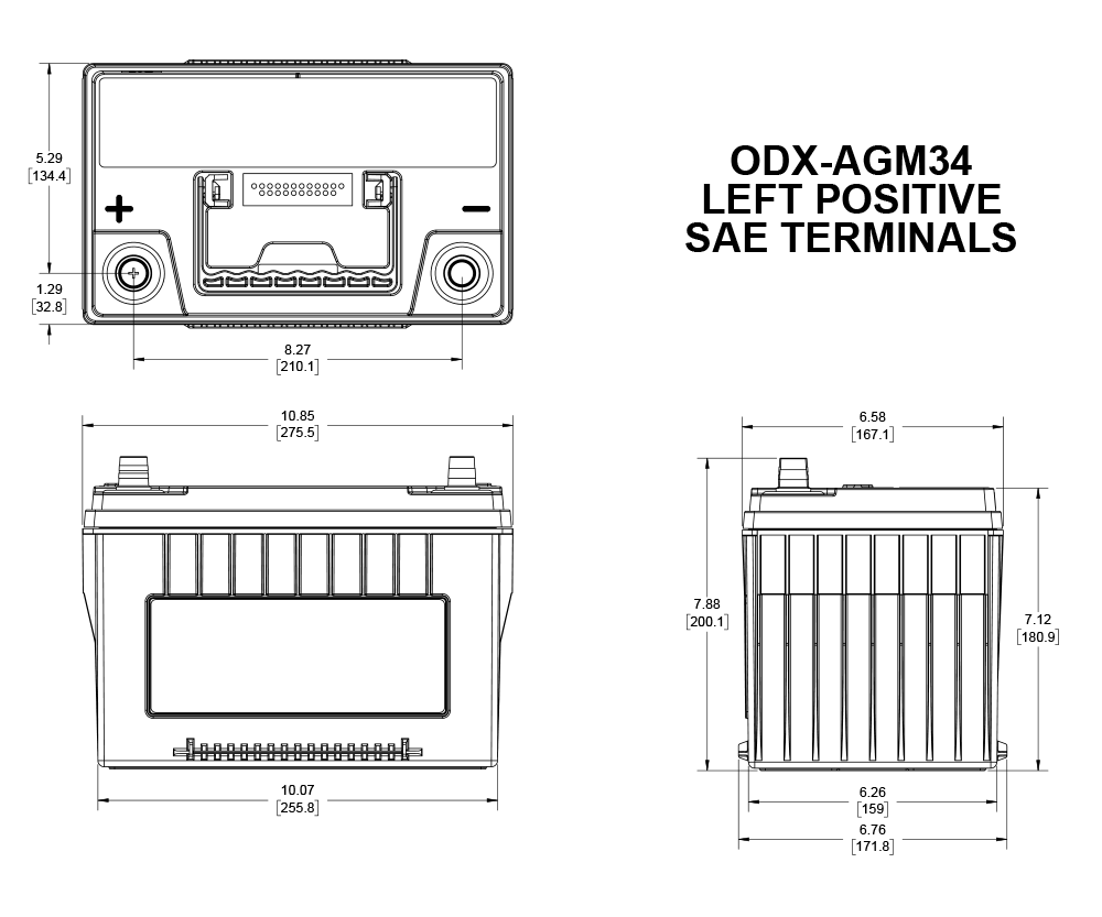 ODX-AGM34 | Odyssey battery and electrical product - image 2