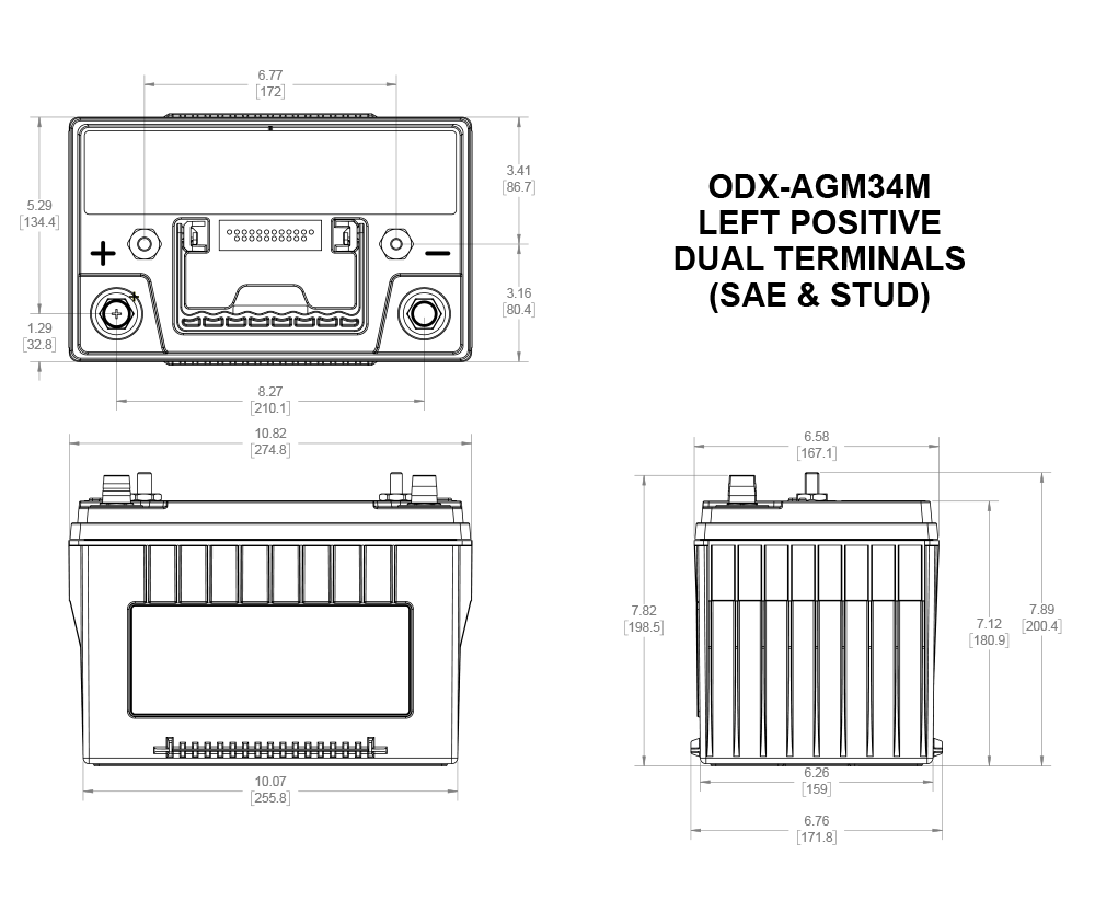ODX-AGM34M | Odyssey battery and electrical product - image 2