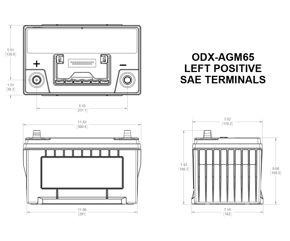 ODX-AGM65 | Odyssey battery and electrical product - image 2