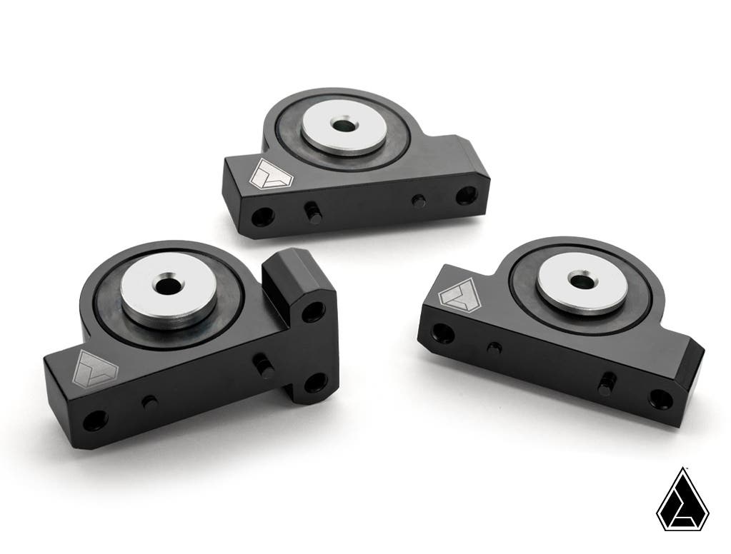 Assault Industries Polaris RZR XP Turbo S Billet Motor Mount Kit for RZR XP Turbo S and RZR XP 4 Turbo S