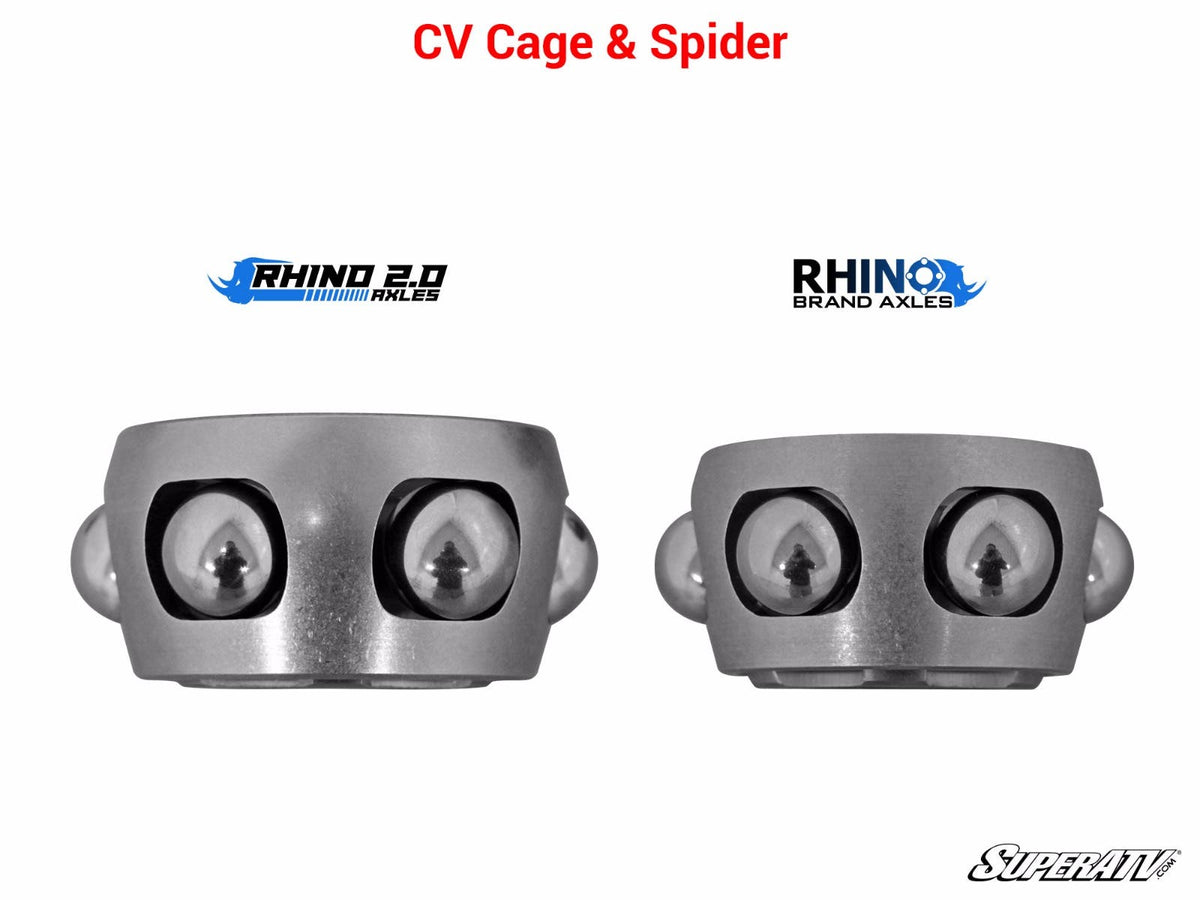 Polaris RZR 4 800 Heavy-Duty Axle—Rhino 2.0 for RZR 4 800