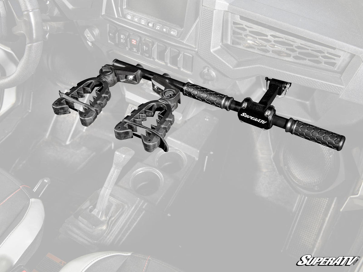 Polaris RZR Grab Handle Gun Mount for RZR S 1000 and RZR S 800 and RZR S 900 and RZR S4 1000 and RZR Trail 900 and RZR Trail S 900 and RZR Trail S 1000 and RZR XP 1000 and RZR XP 4 1000 and RZR XP 4 900 and RZR XP Turbo and RZR XP 4 Turbo and RZR XP Turbo S and RZR XP 4 Turbo S and RZR XP 900 and RZR 4 800 and RZR 4 900 and RZR 570 and RZR 800 and RZR 900