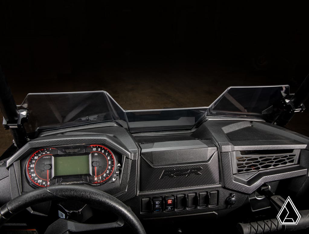 Assault Industries Polaris RZR XP Turbo Half Windshield for RZR XP Turbo and RZR XP 4 Turbo