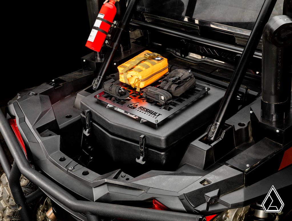 Assault Industries Cooler/Cargo Box for Polaris RZR XP Turbo S for RZR XP Turbo S and RZR XP 4 Turbo S