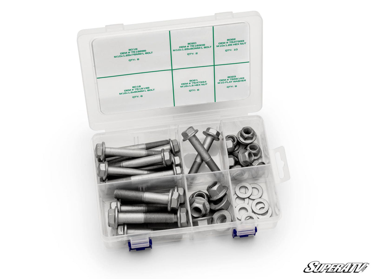 Up & Running Polaris RZR XP Turbo S Suspension Bolt Kit for RZR XP Turbo S and RZR XP 4 Turbo S