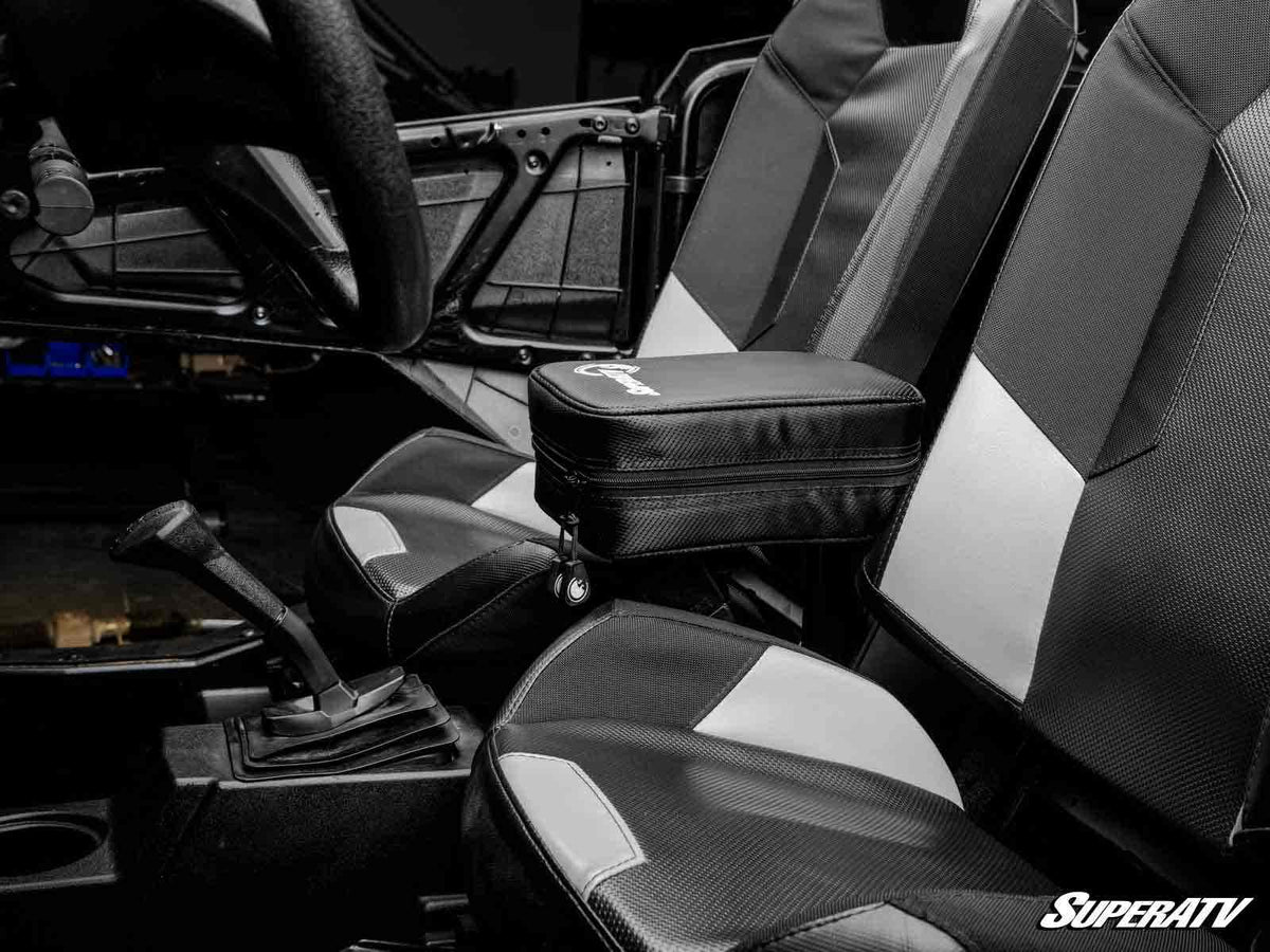 Polaris RZR Armrest Gun Safe for RZR S 1000 and RZR S 900 and RZR Trail 900 and RZR Trail S 900 and RZR Trail S 1000 and RZR XP 1000 and RZR XP 4 1000 and RZR XP Turbo and RZR XP 4 Turbo and RZR XP Turbo S and RZR XP 4 Turbo S and RZR 4 900 and RZR 900