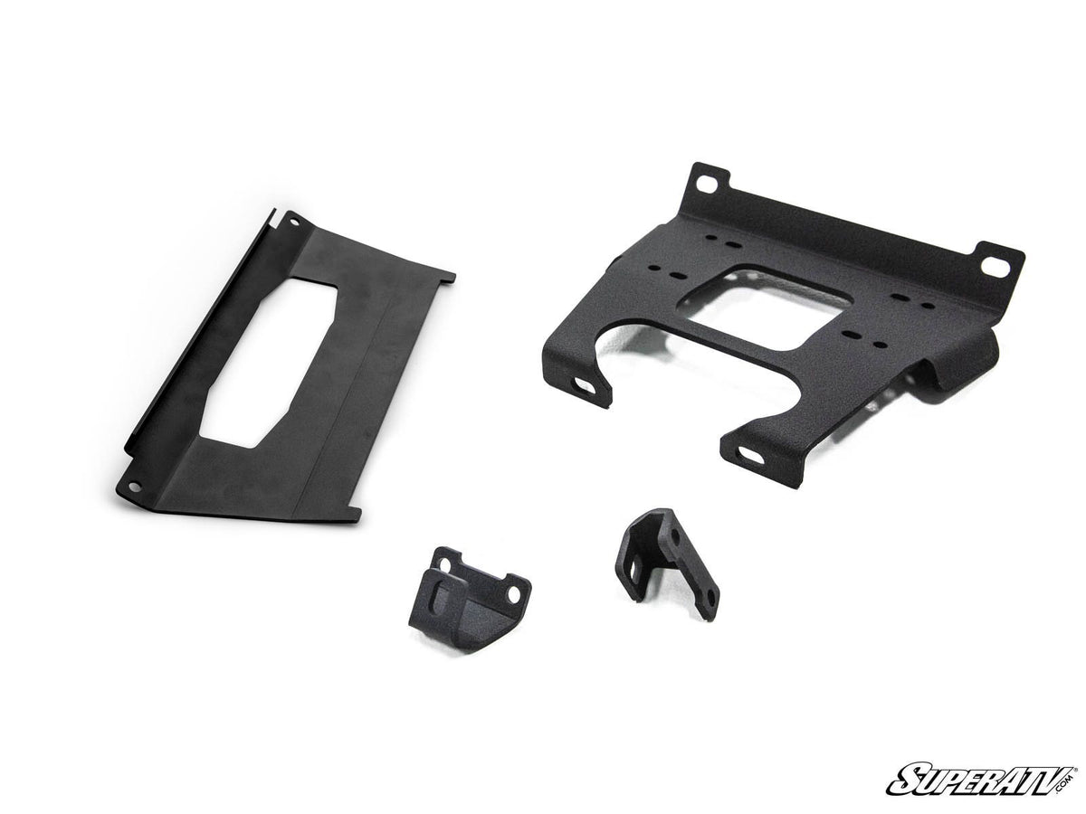 Polaris RZR XP Turbo Winch Mounting Plate for RZR XP Turbo and RZR XP 4 Turbo