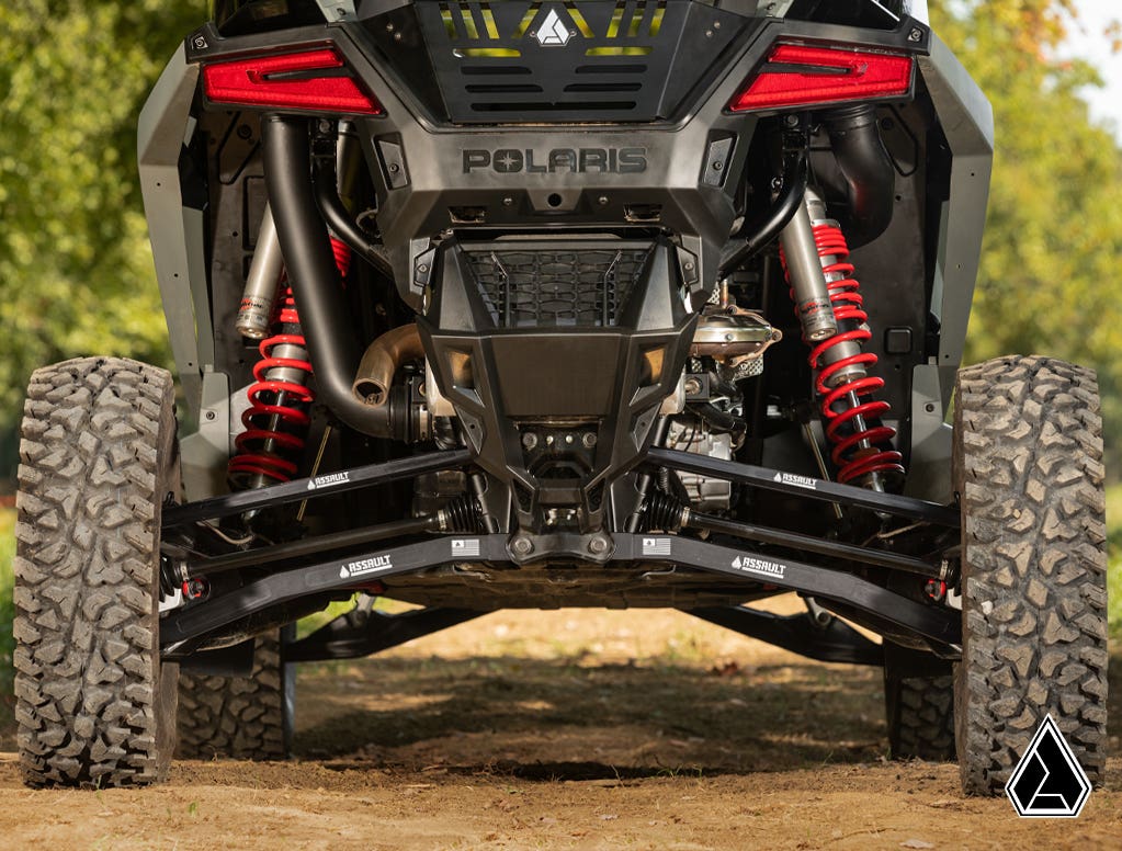 Assault Industries Polaris RZR Turbo R High-Clearance Billet Aluminum Radius Arms for RZR Turbo R and RZR Turbo R 4