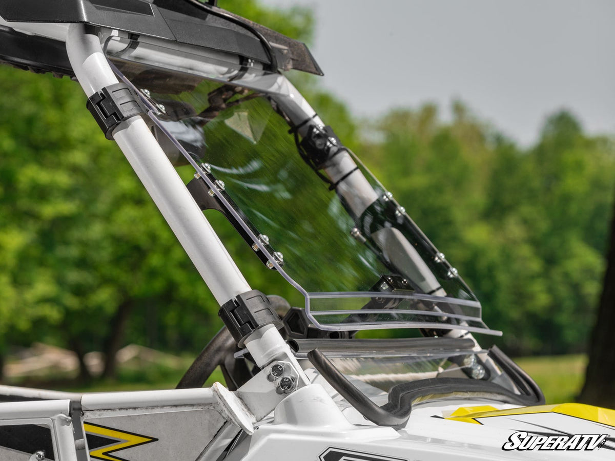 Polaris RZR Scratch Resistant Flip Windshield for RZR S 800 and RZR XP 4 900 and RZR XP 900 and RZR 4 800 and RZR 570 and RZR 800