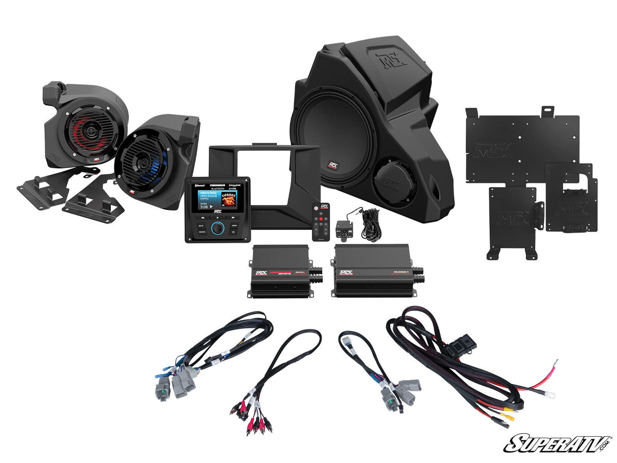 MTX Polaris RZR THUNDER Sound System for RZR Pro XP and RZR Pro XP 4 and RZR S 1000 and RZR S4 1000 and RZR XP 1000 and RZR XP 4 1000 and RZR XP Turbo and RZR XP 4 Turbo and RZR XP Turbo S and RZR XP 4 Turbo S