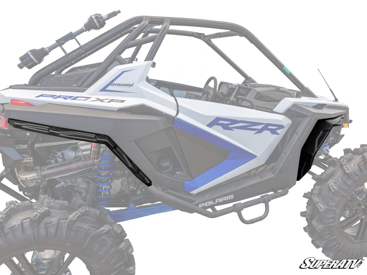 Polaris RZR PRO XP Fender Flares for RZR Pro XP and RZR Pro XP 4 and RZR Turbo R and RZR Turbo R 4