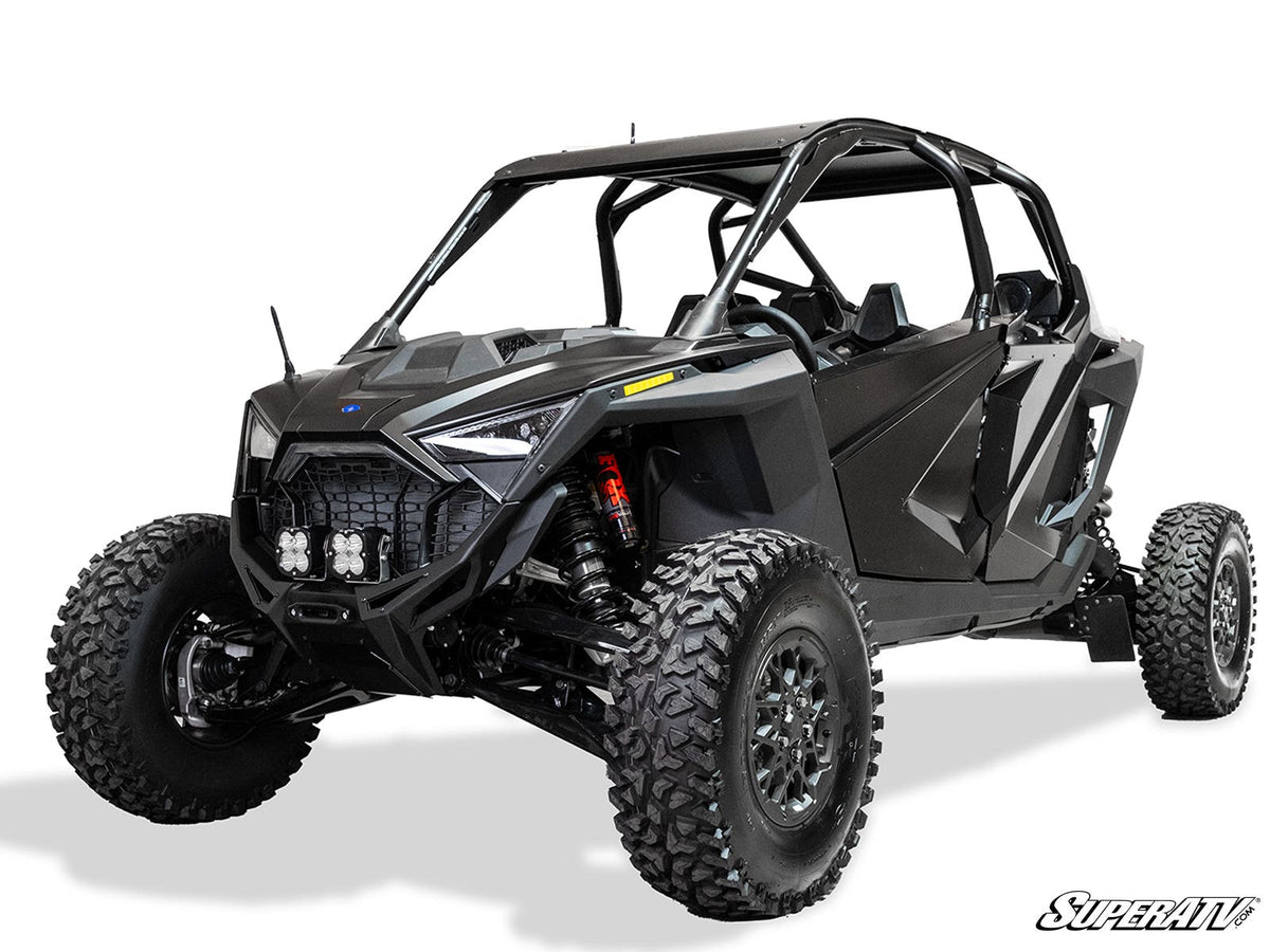 Elektric Offroad Polaris RZR Turbo R Volt Front Winch Bumper—Hammer Black Finish for RZR Turbo R and RZR Turbo R 4
