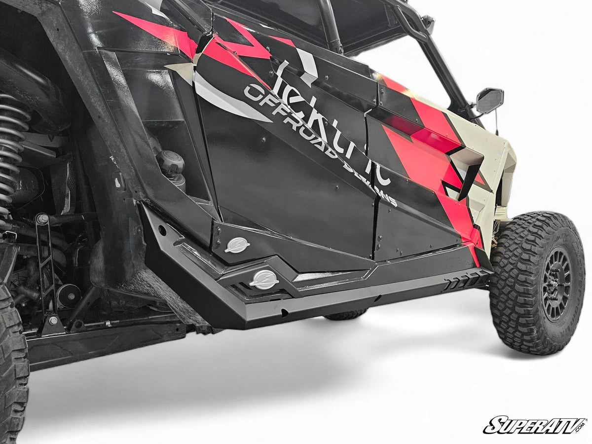 Elektric Offroad Polaris RZR Turbo R 4 Volt Rock Sliders for RZR Turbo R 4
