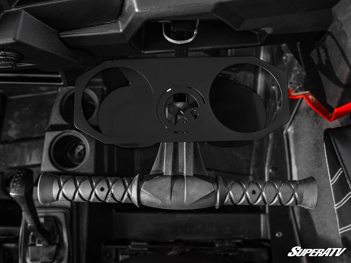 Polaris RZR Grab Bar Cup Holder for RZR S 1000 and RZR S 800 and RZR S 900 and RZR S4 1000 and RZR Trail 900 and RZR Trail S 900 and RZR Trail S 1000 and RZR XP 1000 and RZR XP 4 1000 and RZR XP 4 900 and RZR XP Turbo and RZR XP 4 Turbo and RZR XP Turbo S and RZR XP 4 Turbo S and RZR XP 900 and RZR 4 800 and RZR 4 900 and RZR 570 and RZR 800 and RZR 900