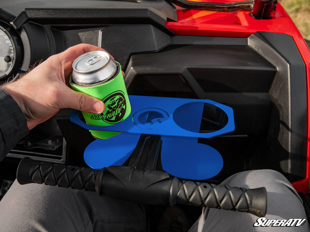 Polaris RZR Grab Bar Cup Holder for RZR S 1000 and RZR S 800 and RZR S 900 and RZR S4 1000 and RZR Trail 900 and RZR Trail S 900 and RZR Trail S 1000 and RZR XP 1000 and RZR XP 4 1000 and RZR XP 4 900 and RZR XP Turbo and RZR XP 4 Turbo and RZR XP Turbo S and RZR XP 4 Turbo S and RZR XP 900 and RZR 4 800 and RZR 4 900 and RZR 570 and RZR 800 and RZR 900