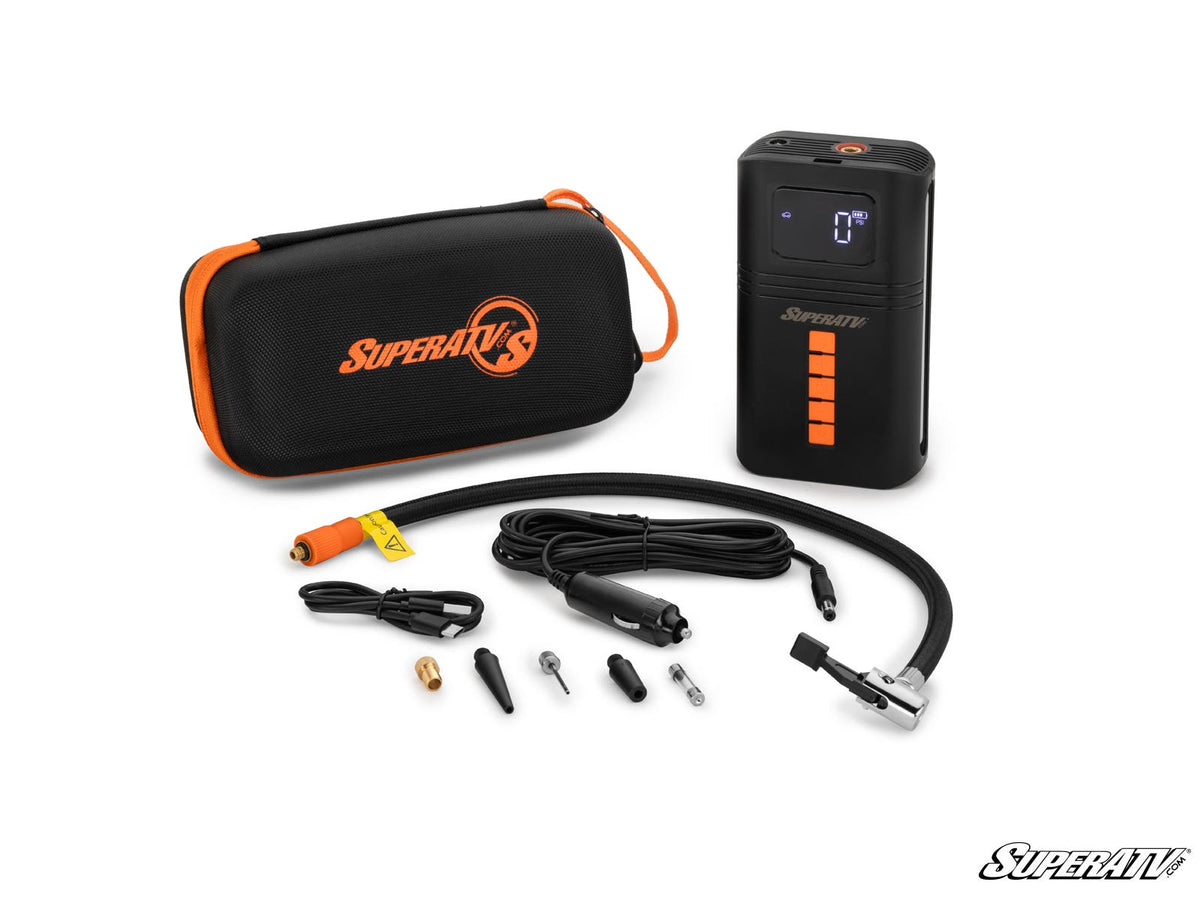 Portable Air Compressor for RZR Pro R and RZR Pro R 4 and RZR Pro S and RZR Pro S 4 and RZR Pro XP and RZR Pro XP 4 and RZR RS1 and RZR S 1000 and RZR S 800 and RZR S 900 and RZR S4 1000 and RZR Trail 900 and RZR Trail S 900 and RZR Trail S 1000 and RZR Turbo R and RZR Turbo R 4 and RZR XP and RZR XP 4 and RZR XP 1000 and RZR XP 4 1000 and RZR XP 4 900 and RZR XP Turbo and RZR XP 4 Turbo and RZR XP Turbo S and RZR XP 4 Turbo S and RZR XP S and RZR XP 900 and RZR 4 800 and RZR 4 900 and RZR 570 and RZR 800 a