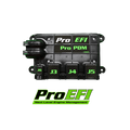 Car engine management module with Pro EFI branding on a white background