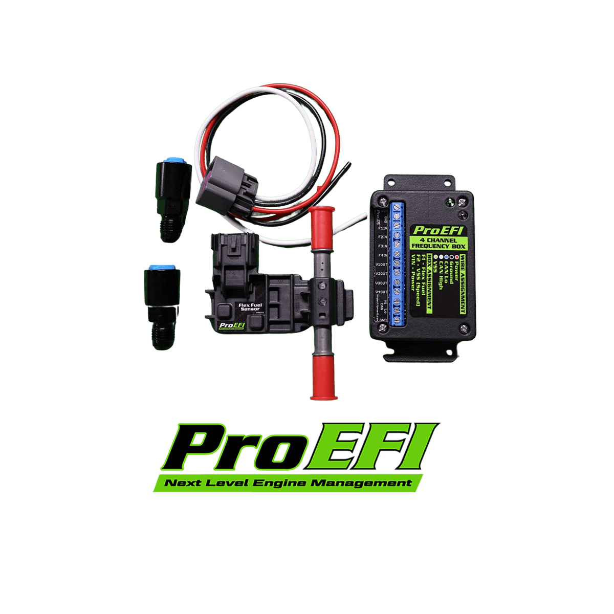 ProEFI UTV Flex Fuel Sensor Kit w/ Frequency Box