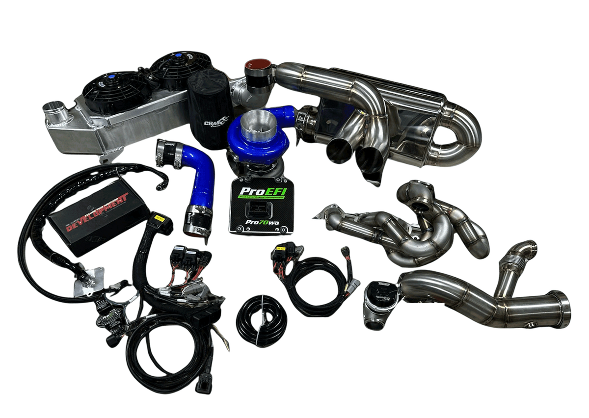 ProEFI Polaris RZR Pro R Base turbo kit components