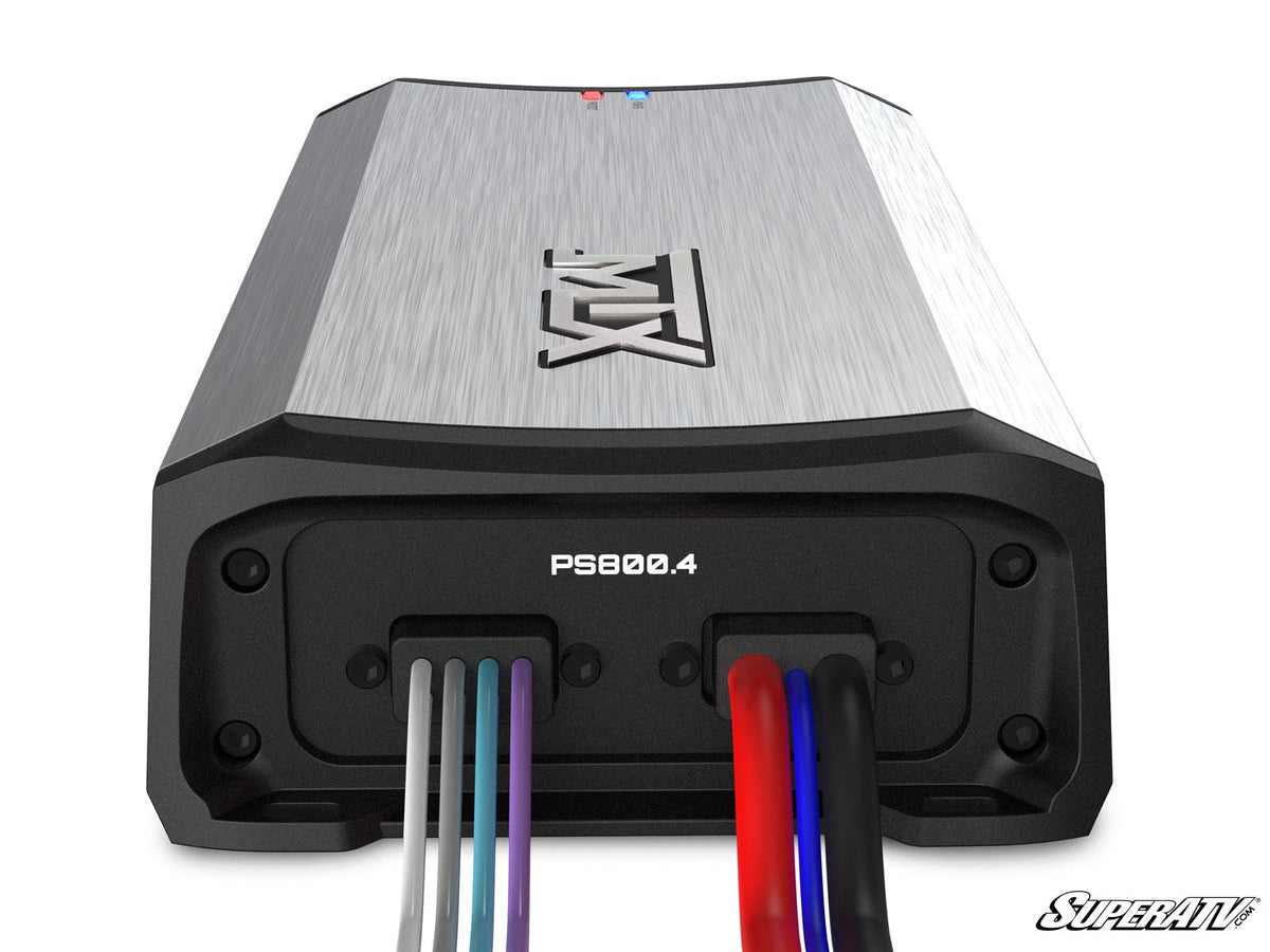 MTX PS800.4 UTV Amplifier for RZR Pro R and RZR Pro R 4 and RZR Pro S and RZR Pro S 4 and RZR Pro XP and RZR Pro XP 4 and RZR RS1 and RZR S 1000 and RZR S 800 and RZR S 900 and RZR S4 1000 and RZR Trail 900 and RZR Trail S 900 and RZR Trail S 1000 and RZR Turbo R and RZR Turbo R 4 and RZR XP and RZR XP 4 and RZR XP 1000 and RZR XP 4 1000 and RZR XP 4 900 and RZR XP Turbo and RZR XP 4 Turbo and RZR XP Turbo S and RZR XP 4 Turbo S and RZR XP S and RZR XP 900 and RZR 4 800 and RZR 4 900 and RZR 570 and RZR 800