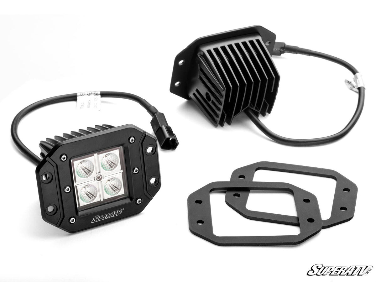 3" LED Recessed Cube Lights for RZR Pro R and RZR Pro R 4 and RZR Pro S and RZR Pro S 4 and RZR Pro XP and RZR Pro XP 4 and RZR RS1 and RZR S 1000 and RZR S 800 and RZR S 900 and RZR S4 1000 and RZR Trail 900 and RZR Trail S 900 and RZR Trail S 1000 and RZR Turbo R and RZR Turbo R 4 and RZR XP and RZR XP 4 and RZR XP 1000 and RZR XP 4 1000 and RZR XP 4 900 and RZR XP Turbo and RZR XP 4 Turbo and RZR XP Turbo S and RZR XP 4 Turbo S and RZR XP S and RZR XP 900 and RZR 4 800 and RZR 4 900 and RZR 570 and RZR 8