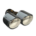 RPM Stainless exhaust tip with Gloss Carbon cover for compatible RPM mufflers