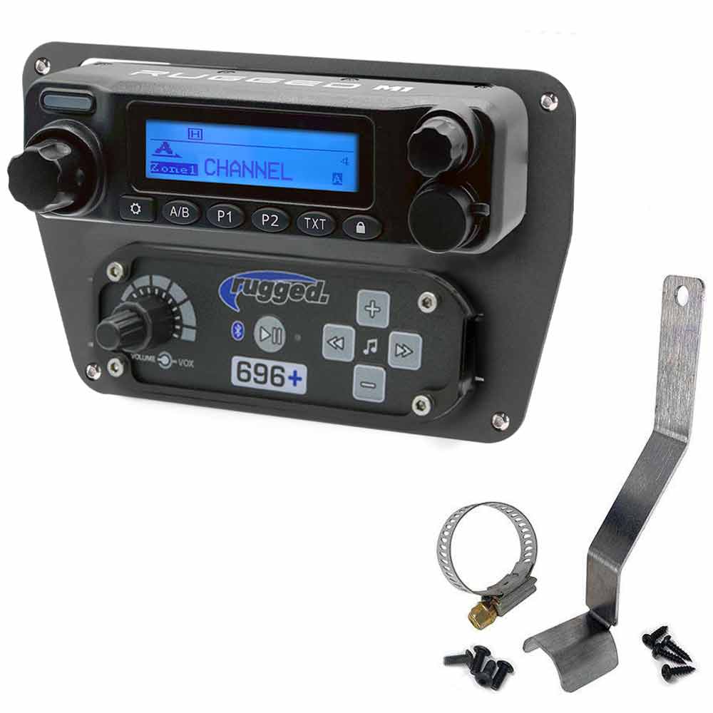 Can-Am Commander and Maverick Complete Communication Kit with Bluetooth Intercom and 2-Way Radio - Dash Mount - product image 2