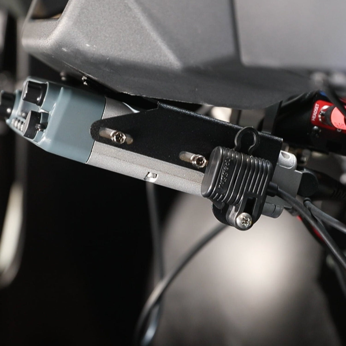 Polaris RZR XP - Radio and Remote Head Intercom Mount - product image 3