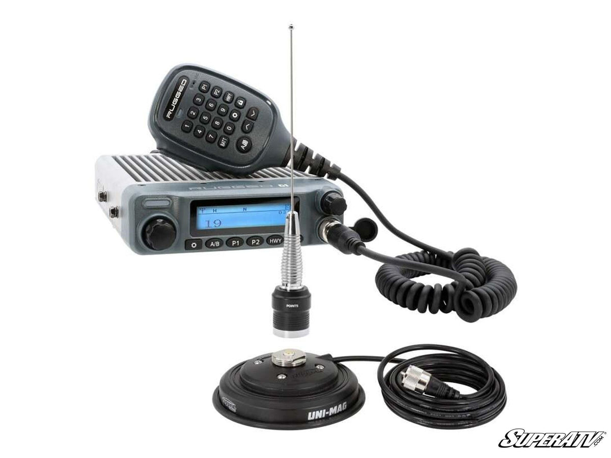Rugged Radios G1 ADVENTURE SERIES Waterproof GMRS Mobile Radio Kit for RZR Pro R and RZR Pro R 4 and RZR Pro S and RZR Pro S 4 and RZR Pro XP and RZR Pro XP 4 and RZR RS1 and RZR S 1000 and RZR S 800 and RZR S 900 and RZR S4 1000 and RZR Trail 900 and RZR Trail S 900 and RZR Trail S 1000 and RZR Turbo R and RZR Turbo R 4 and RZR XP and RZR XP 4 and RZR XP 1000 and RZR XP 4 1000 and RZR XP 4 900 and RZR XP Turbo and RZR XP 4 Turbo and RZR XP Turbo S and RZR XP 4 Turbo S and RZR XP S and RZR XP 900 and RZR 4 