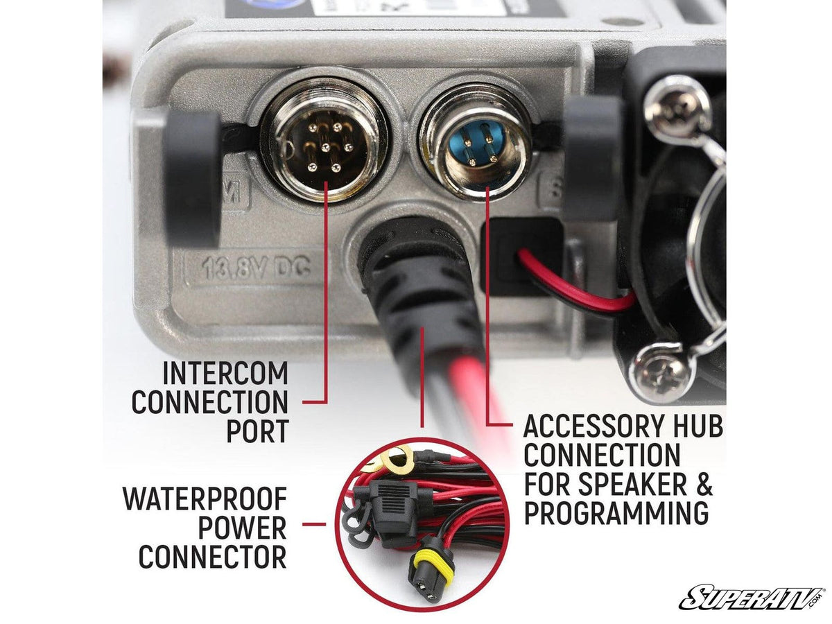 Rugged Radios G1 ADVENTURE SERIES Waterproof GMRS Mobile Radio Kit for RZR Pro R and RZR Pro R 4 and RZR Pro S and RZR Pro S 4 and RZR Pro XP and RZR Pro XP 4 and RZR RS1 and RZR S 1000 and RZR S 800 and RZR S 900 and RZR S4 1000 and RZR Trail 900 and RZR Trail S 900 and RZR Trail S 1000 and RZR Turbo R and RZR Turbo R 4 and RZR XP and RZR XP 4 and RZR XP 1000 and RZR XP 4 1000 and RZR XP 4 900 and RZR XP Turbo and RZR XP 4 Turbo and RZR XP Turbo S and RZR XP 4 Turbo S and RZR XP S and RZR XP 900 and RZR 4 